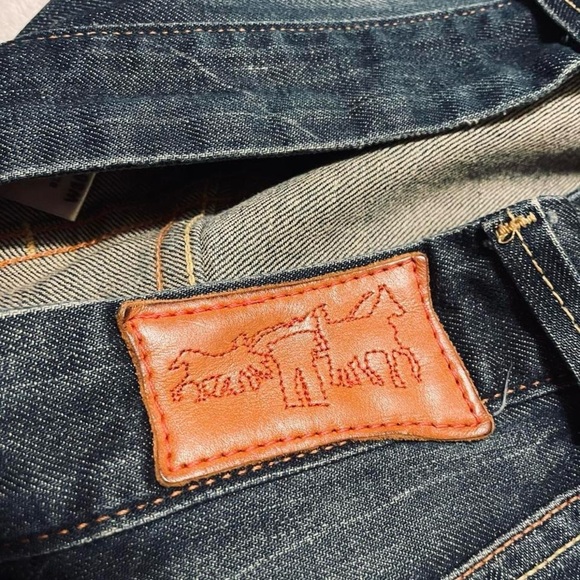 Levi's Slim Straight Blue Jeans Classic Fit - Picture 4 of 6